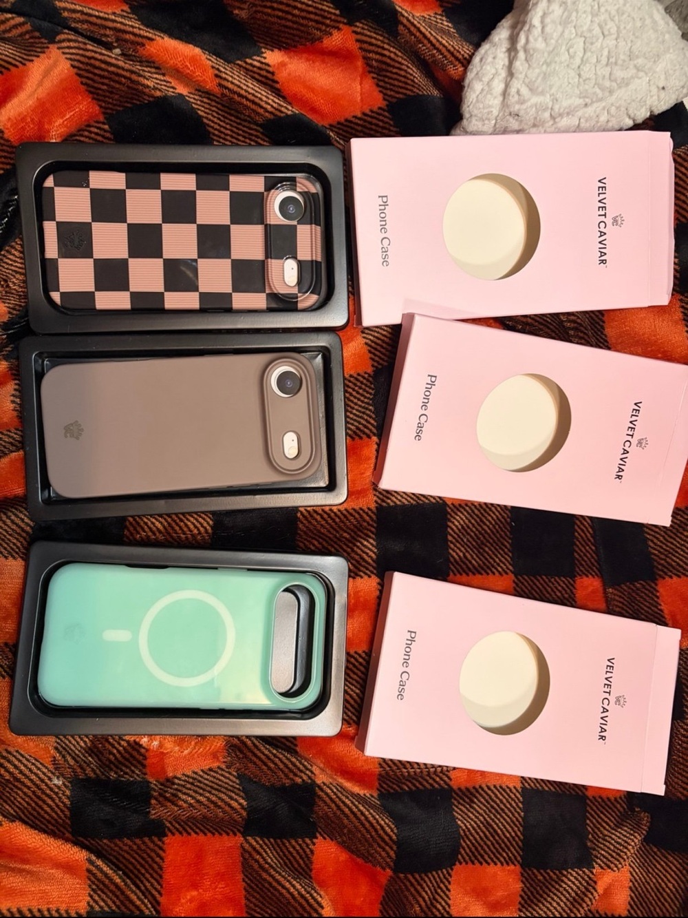 Velvet Caviar Mint, Pink & Brown Protective iPhone Air  Cases - Velvet Caviar